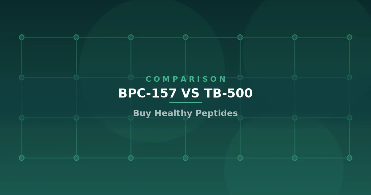 BPC-157 vs TB-500: Mechanism, Evidence & Key Differences