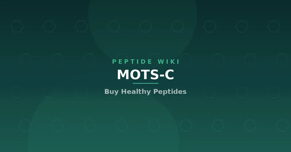 MOTS-c: Research, Mechanism, Risks & Legal Status (2026)
