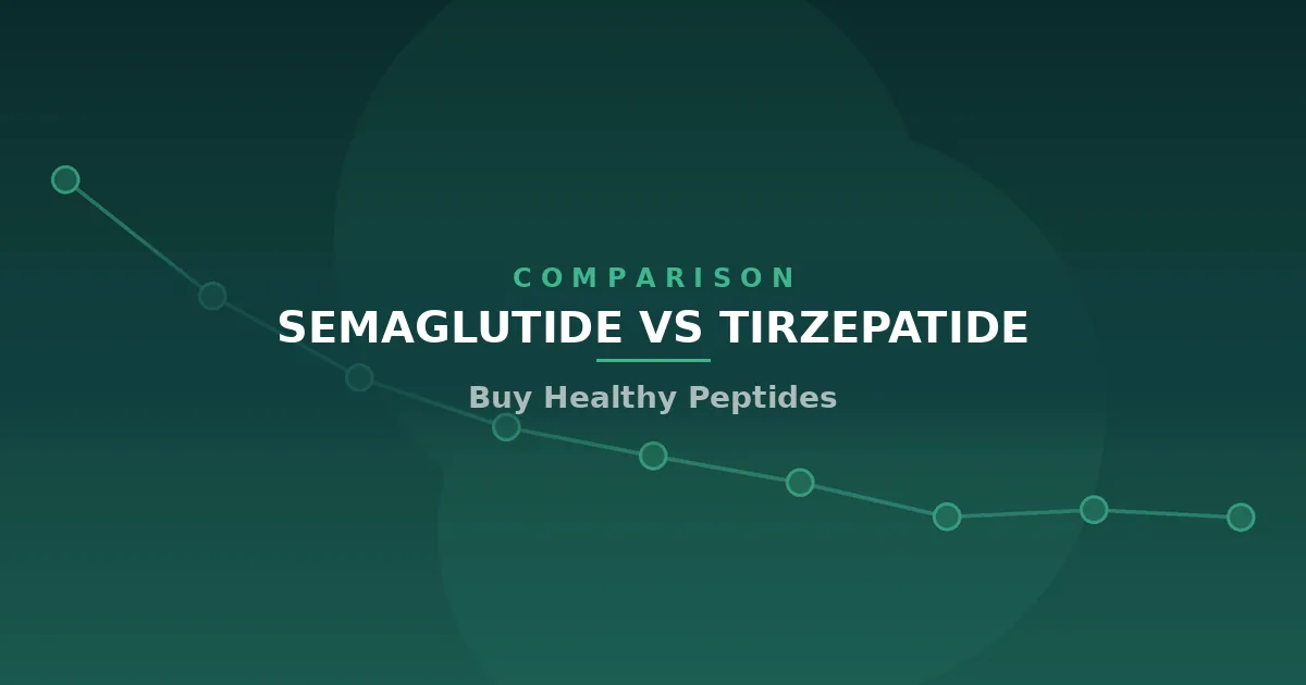 Semaglutide vs Tirzepatide: Mechanism, Evidence & Key Differences